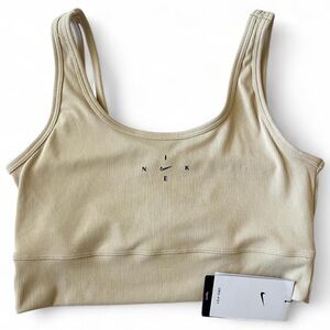 NIKE Dri-Fit Luxe Ribbed Crop Top